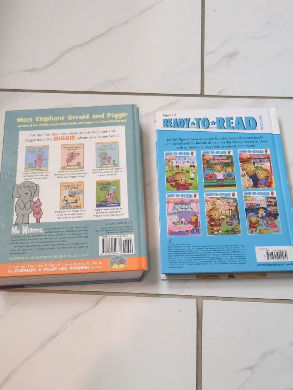 Elephant & Piggie BIGGIE! Volume 1 + Daniel Tiger 6in1 Book